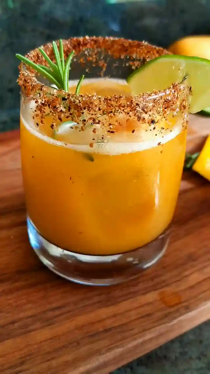 coctel de mezcal de mango receta